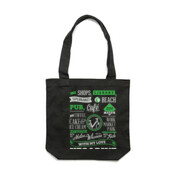 Carrie Bag Yes I Bike Dual Colour Print
